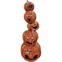 FD Dekofigur Kürbisstapel klein 30 x 11 cm orange