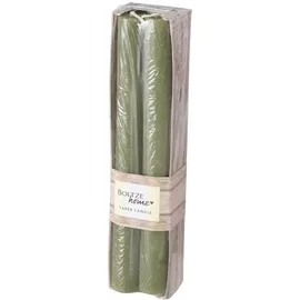 Boltze Melia Stabkerze 20 cm grün 4 St.