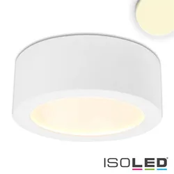 ISOLED LED Aufbauleuchte LUNA, IP20, indirektes Licht, nicht dimmbar, weiß, 12W 2700K 600lm 120° ISO-113132