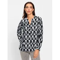 Heine Druckbluse heine ecru-schwarz-bedruckt