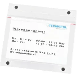 Eichner PVC-Magnetsichttasche transparent A5 que