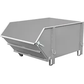 Bauer Südlohn Baustoffbehälter BBK 100, lackiert, Mausgrau