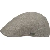 Stetson Texas Taleco Flatcap Schirmmütze meliert Herren Frühling Sommer grau-beige 58 cm - 58