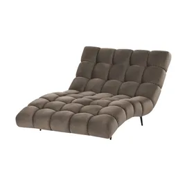 Switch Relaxliege Delphi Velours 120 x 84 x 168 cm Braun