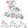 Nils Extreme 4-in-1 Inline Skates rosa 29-33