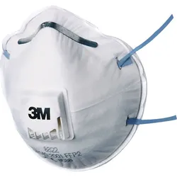 3M Atemschutzmaske / Feinstaubmaske 8822  FFP2 (10 Stück)