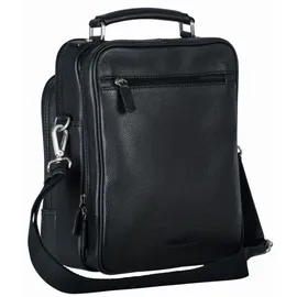 LEONHARD HEYDEN Berlin Umhängetasche Leder Black