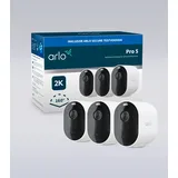 Arlo Pro 5 Spotlight 3 Kameras weiß
