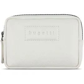 Bugatti Elsa Schlüsseletui Damen Leder Portemonnaie weiß