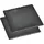 KESPER Untersetzer aus Schiefer 13 x 13 cm, 2er Pack/Glasuntersetzer