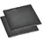 KESPER Untersetzer aus Schiefer 13 x 13 cm, 2er Pack/Glasuntersetzer
