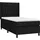 vidaXL Boxspringbett 100 x 200 cm Schwarz