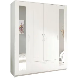 Harper Kleiderschrank HARPER BODMIN BHT 156x191x50 cm - weiß