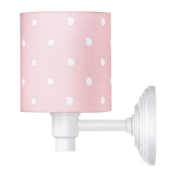 Wandleuchte LOVELY DOTS PINK
