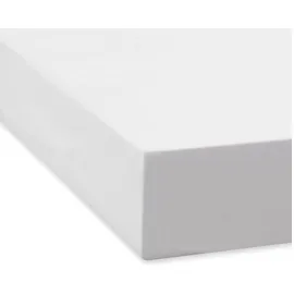 Traumschlaf Spannbettlaken Feinbiber 120 x 200 cm weiss