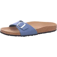 Birkenstock - Madrid vegan, Größe:41, Farbe:soft birki vegan elementa 11702 - Blau - 41