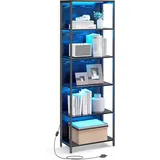 VASAGLE Bücherregal 30,3 x 60 x 178,6 cm