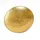 MARELIDA Tablett Dekotablett Serviertablett rund Kerzenteller D: 28cm gold