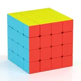 Vdealen Zauberwürfel Speed Cube von Zauberwürfel Original, Glattes Stickerless Magic Cube für Anfänger und Fortgeschrittene, Geschenk für Kinder Teenager Erwachsene(4x4)