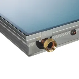 TWL Technologie Solar Paket Flachkollektor FK200-3 7,02m2 Wärmepumpenspeicher 400 l Flachdach