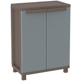 Terry Kunststoffschrank J Rattan 68  (L x B x H: 37,5 x 68 x 91,5 cm, Traglast Einlegeboden: 20 kg)