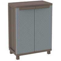 Terry Kunststoffschrank J Rattan 68  (L x B x H: 37,5 x 68 x 91,5 cm, Traglast: 20 kg/Boden)