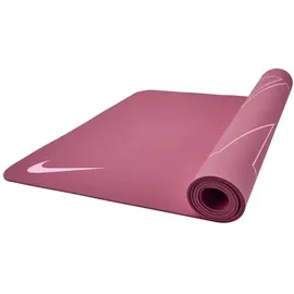 Nike Reversible Yogamatte Fitnessmatte Workout Matte rutschfest, Peony/Pink Foam, 180 x 65cm