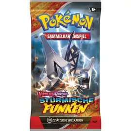Pokémon KP08 Karmesin & Purpur Stürmische Funken Booster Display