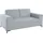OTTO products Couch Polyester 2-Sitzer Silber