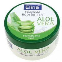 Elina pflegende Body Butter Aloe Vera für beanspruchte Haut 150 ml Körperbutter