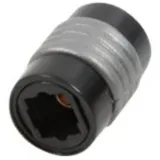 Logilink CA1018 Toslink Adapter Buchse - 1x Toslink-Buchse (ODT)] Schwarz