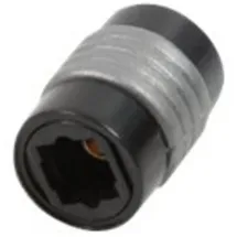 Logilink CA1018 Toslink Adapter Buchse - 1x Toslink-Buchse (ODT)] Schwarz