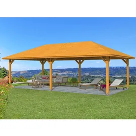 SKANHOLZ Skan Holz Orleans 3 Leimholz, lasiert in Eiche hell