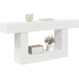 vidaXL Konsolentisch 160 x 30 x 74 cm Weiß