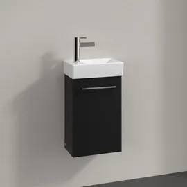 Villeroy & Boch Waschtischunterschrank 1 Tür 34 x 51,4 x 23,4 cm Schwarz