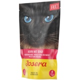 Josera 16 x 70g Filet Huhn mit Rind Katzenfutter nass