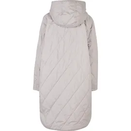 URBAN CLASSICS Oversized Diamond Quilted Mantel Warm Grey S