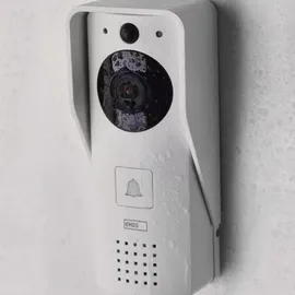 EMOS GoSmart Drahtlose Video-Türklingel IP-09D mit WiFi und Solarpanel, batteriebetrieben (WLAN)