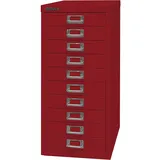 BISLEY MultiDrawer Schubladenschrank 27,9 x 38 x 59 cm rot