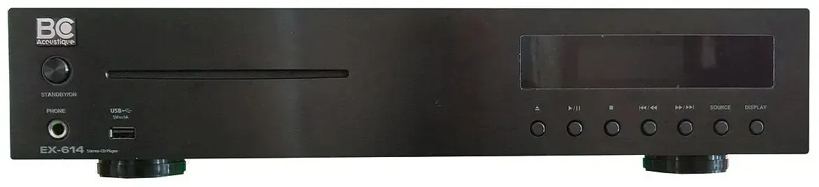BC Acoustique EX-614 – Hochwertiger CD-Player mit Slot-In-Laufwerk