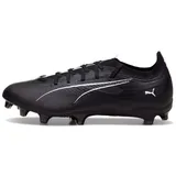 Puma Ultra 5 Match FG/AG Soccer Shoe, Black White, 45 EU