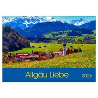 Calvendo Allgäu Liebe (Wandkalender 2026 DIN A4 quer), CALVENDO