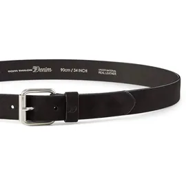 Tom Tailor Damengürtel Leder/Polyurethan 3 cm schwarz 110