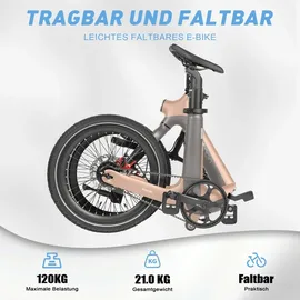 Maxtron Smart 30 Urban 2023 20 Zoll RH 42 cm Unisex gold/pink/schwarz