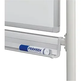 Franken mobiles Whiteboard 180,0 x 120,0 cm weiß lackierter Stahl