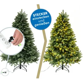 Evergreen Weihnachtsbaum Vermont Fichte grün 180 cm