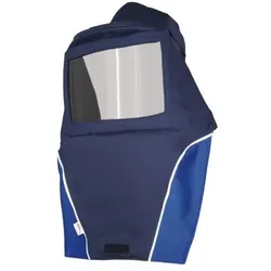 Gesichtsschutzhaube Klasse 2, 318 kJ - royal/navyblau