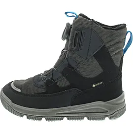 superfit Mars Warm Gefütterte Gore-tex Schneestiefel, Schwarz Hellgrau 0070, 34