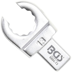 BGS 6904-13 Einsteck-Ringschlüssel offen 13mm für Aufnahme 9 x 12mm