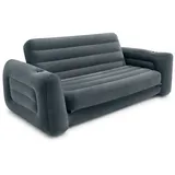 Intex Schlafcouch Futon 2-Sitzer Grau